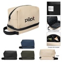 Hudson Recycled Leatherette Cosmetic Bag