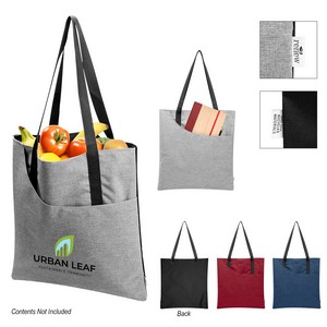 [30147] Swoop Heathered Rpet Tote Bag