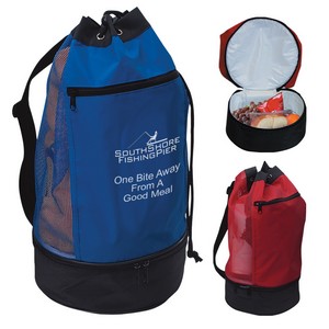 [3020] Beach Bag With Kooler Compartment