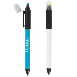 [328] Twin-write Pen With Highlighter