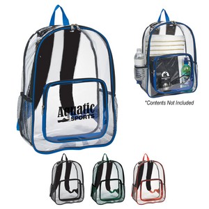 [33601] Clear Eva Backpack