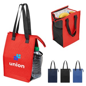 [35087] Dimples Rpet Non-woven Cooler Tote Bag