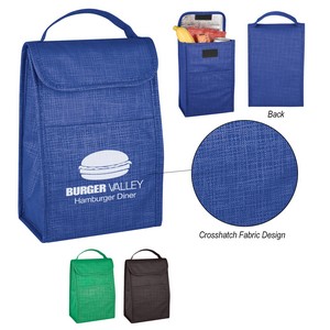 [3561] Crosshatch Lunch Bag