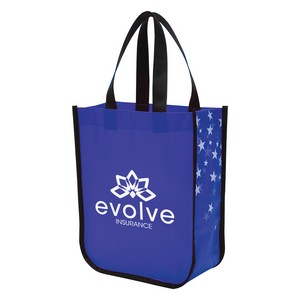 [3683] Star Struck Lola Laminated Recycled Non-woven Tote Bag