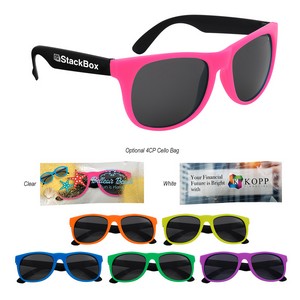[3991] Kapowski Rubberized Sunglasses