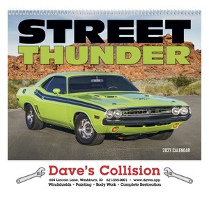 HotLine® Products Street Thunder Appointment Calendar - Spiral