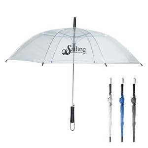 [4035] 46" Arc Clear Umbrella