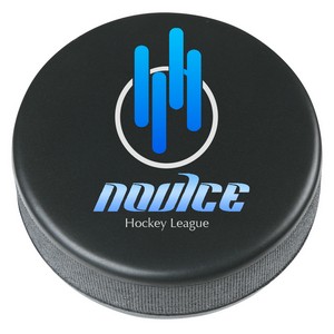 [4075] Hockey Puck Shape Stress Reliever