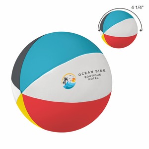 [4175] Beach Ball Shape Stress Reliever
