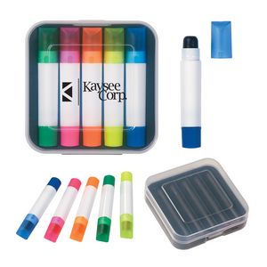 [456] Set Of 5 Gel Wax Highlighters