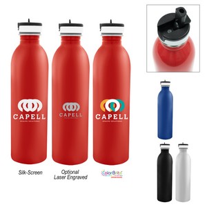 24 Oz. Stainless Steel Newcastle Bottle