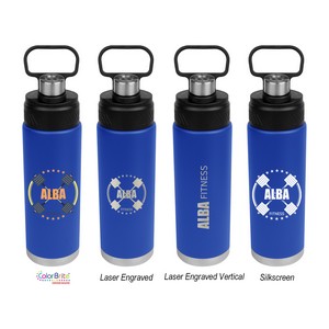 [50031] 24 Oz. Stainless Steel Leighton Bottle