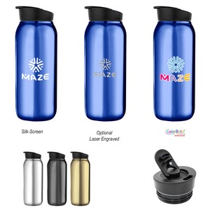 [50044] 20 Oz. Avery Stainless Steel Bottle