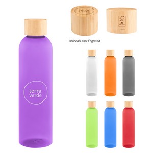 [50253] 32 Oz. Jordan Rpet Bottle With Bamboo Lid