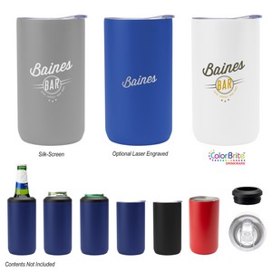 [50404] 12 Oz. 4-in-1 Double Walled Can Cooler