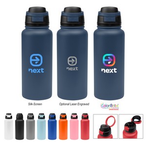 [50408] 32 Oz. Pop Sip Recycled Stainless Steel Bottle