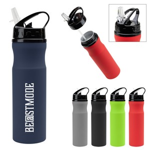 [50409] 24 Oz. Memphis Recycled Aluminum Bike Bottle