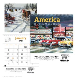HotLine® Products America Remembered Pocket Calendar