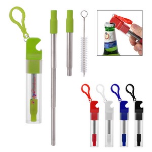 [5241] Straw Kit With Bottle Opener