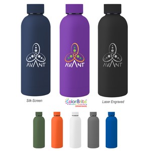 [5381] 17 Oz. Blair Stainless Steel Bottle