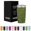 Aws 20 Oz. Full Color Two-tone Himalayan Tumbler