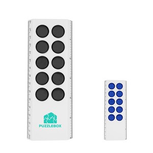 [55228] 6" Push Pop Stress Reliever Ruler