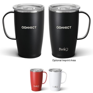 [55416] 18 Oz. Swig Life Stainless Steel Travel Tumbler