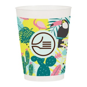 [55921] 16 Oz. Full Color Frost Flex Stadium Cup