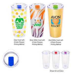 [55964] 19 Oz. Everest Clarity Tumbler With Insert