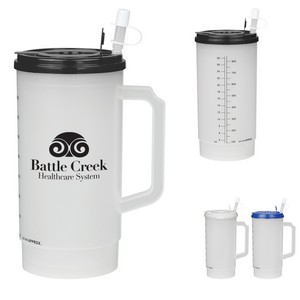 [5632] 32 Oz. Medical Tumbler With Measurements