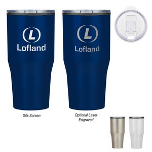 [5656] 30 Oz. Rossmoor Stainless Steel Tumbler