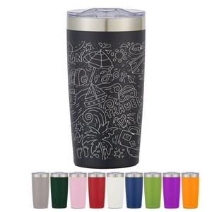 [57530] 20 Oz. Full Laser Two-tone Himalayan Tumbler
