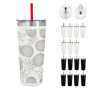 [58060] 24 Oz. Full Laser Colma Basics Tumbler