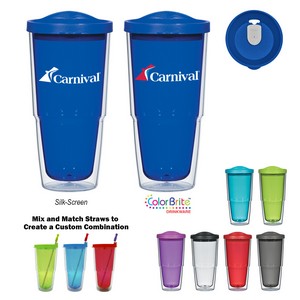 [5853] 24 Oz. Biggie Tumbler With Lid