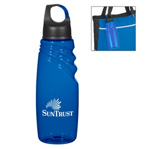 [5933] 24 Oz. Crest Carabiner Sports Bottle