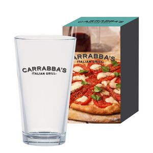 [6015P] 16 Oz. Classic Ale Pint Glass With Custom Box
