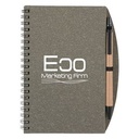 5" X 7" Eco-inspired Spiral Notebook & Pen