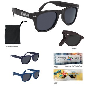 [6227] Folding Malibu Sunglasses
