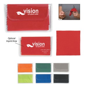 [6242] Microfiber Cleaning Cloth In Case