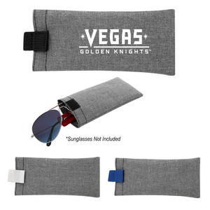 [6247] Brighton Heathered Eyeglass Pouch