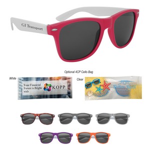 [6287] Colorblock Malibu Sunglasses