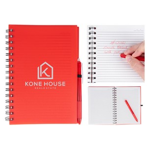 [65021] Take-two Spiral Notebook With Erasable Pen