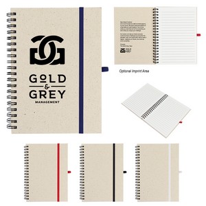 [65034] Natural Paper Spiral Notebook