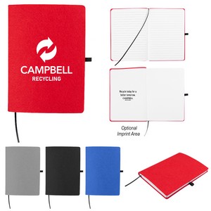 [65040] Book Club Rpet Felt Notebook