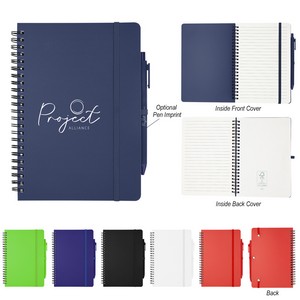 [65050] Repreve® Recycled Spiral Notebook With Pen