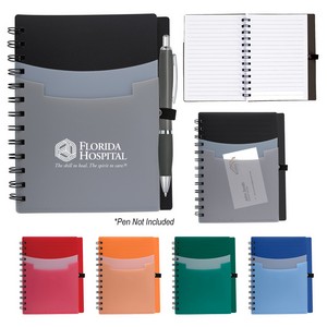 [6919] Tri-pocket Notebook