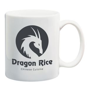 [7174] 11 Oz. Vitrified Ceramic Mug