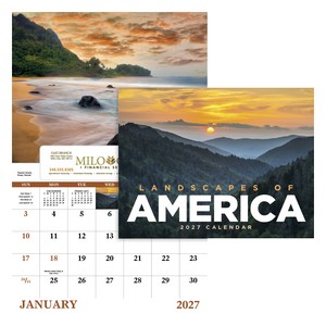 [7501] Good Value™ Landscapes of America - Window Calendar