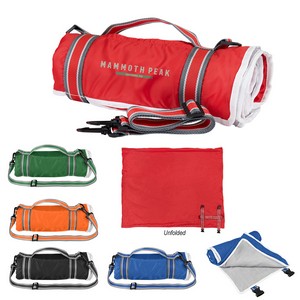[8066] Riverside Rpet Roll-up Blanket With Carrying Handle