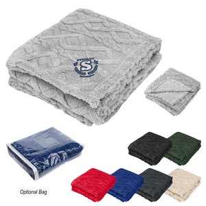 [8070] Alpine Rpet Sherpa Blanket